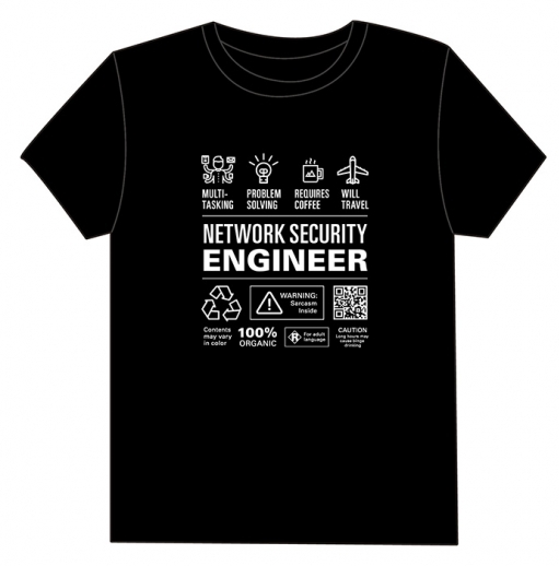 Camiseta Network Security Engineer